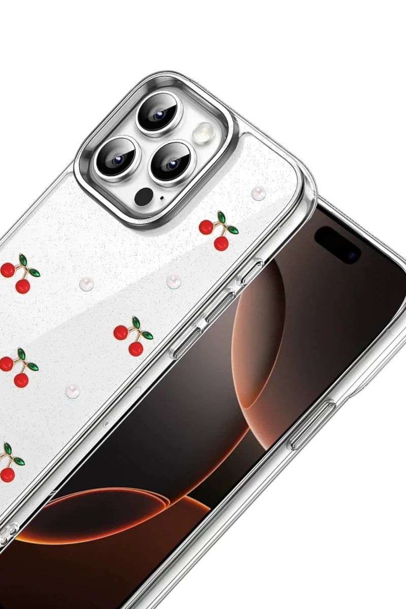 Apple iPhone 14 Pro Max Fiyonk Desenli Kapak - Desen 9 görsel 2