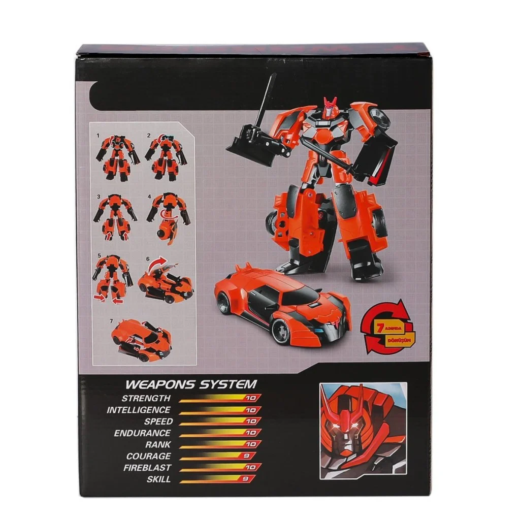 LJ1654 Metal Dönüşebilen Robot görsel 3