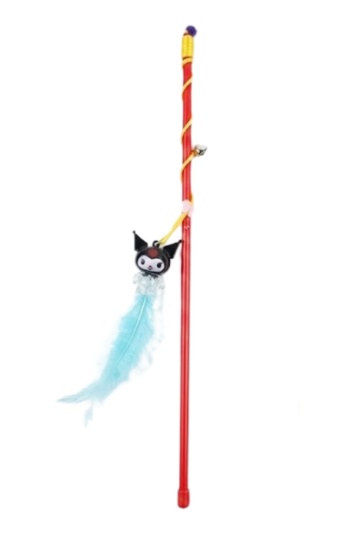 Kuro Figürlü Kedi Oltası Kırmızı