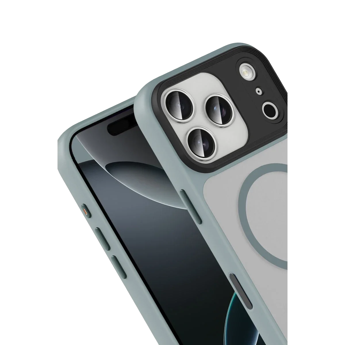 Joko Apple iPhone 17 Pro Megane Magsafe Kapak - Titan Gri görsel 2