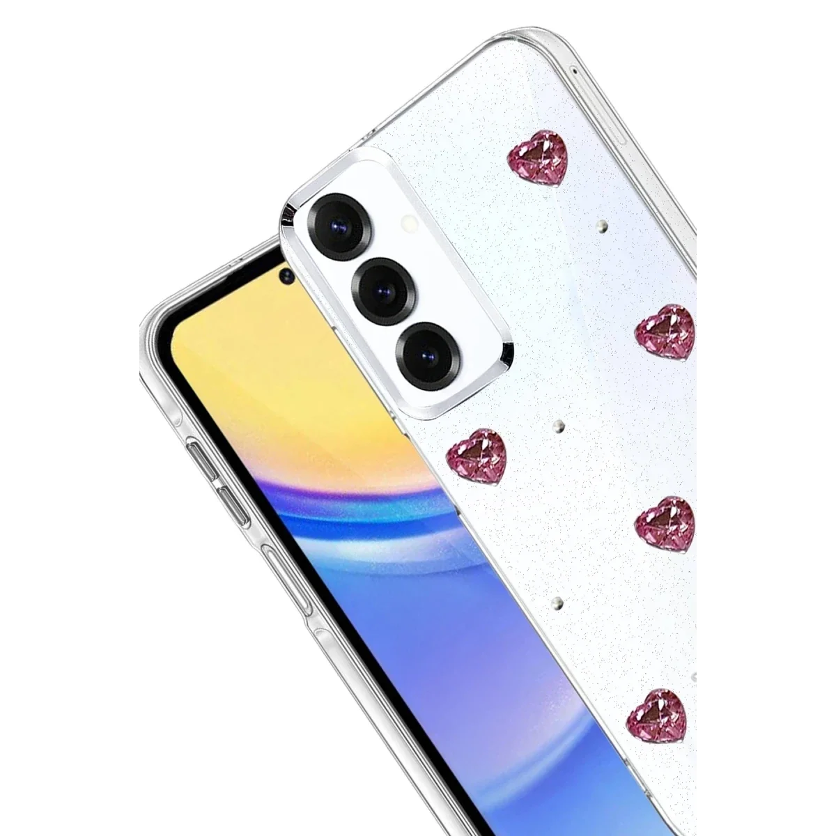 Samsung Galaxy S25 Plus Fiyonk Desenli Kapak - Desen 3 görsel 2
