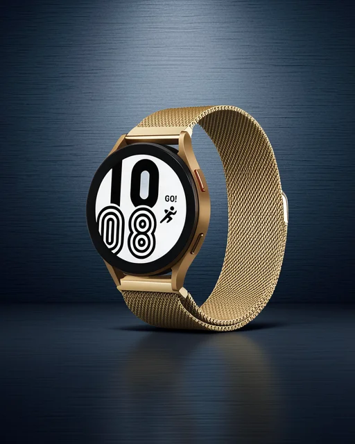 Watch 20mm Metal Mıknatıslı Kordon (saat Değildir) - Gold