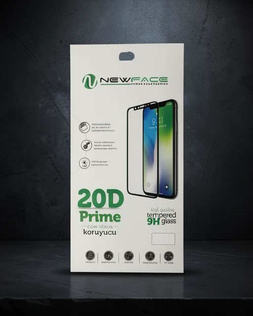 Apple İphone 7 Plus 20d Premium Cam Ekran Koruyucu - Siyah