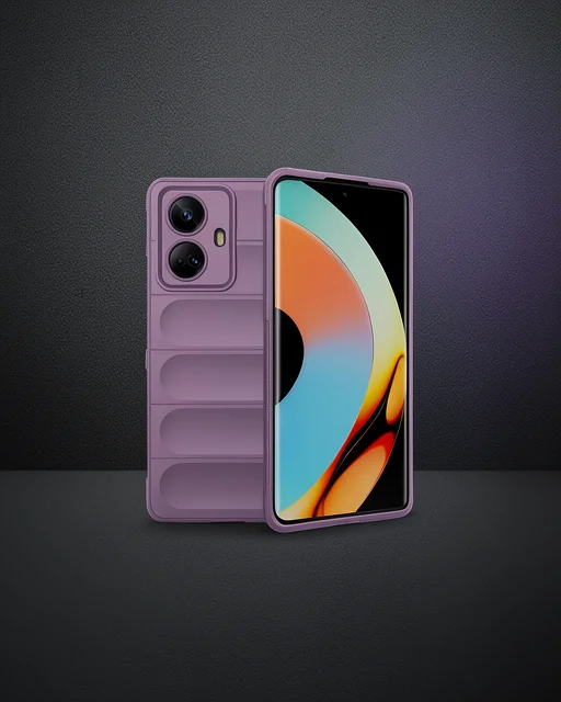 Realme 10 Pro 5g Kılıf Optimum Silikon - Mor