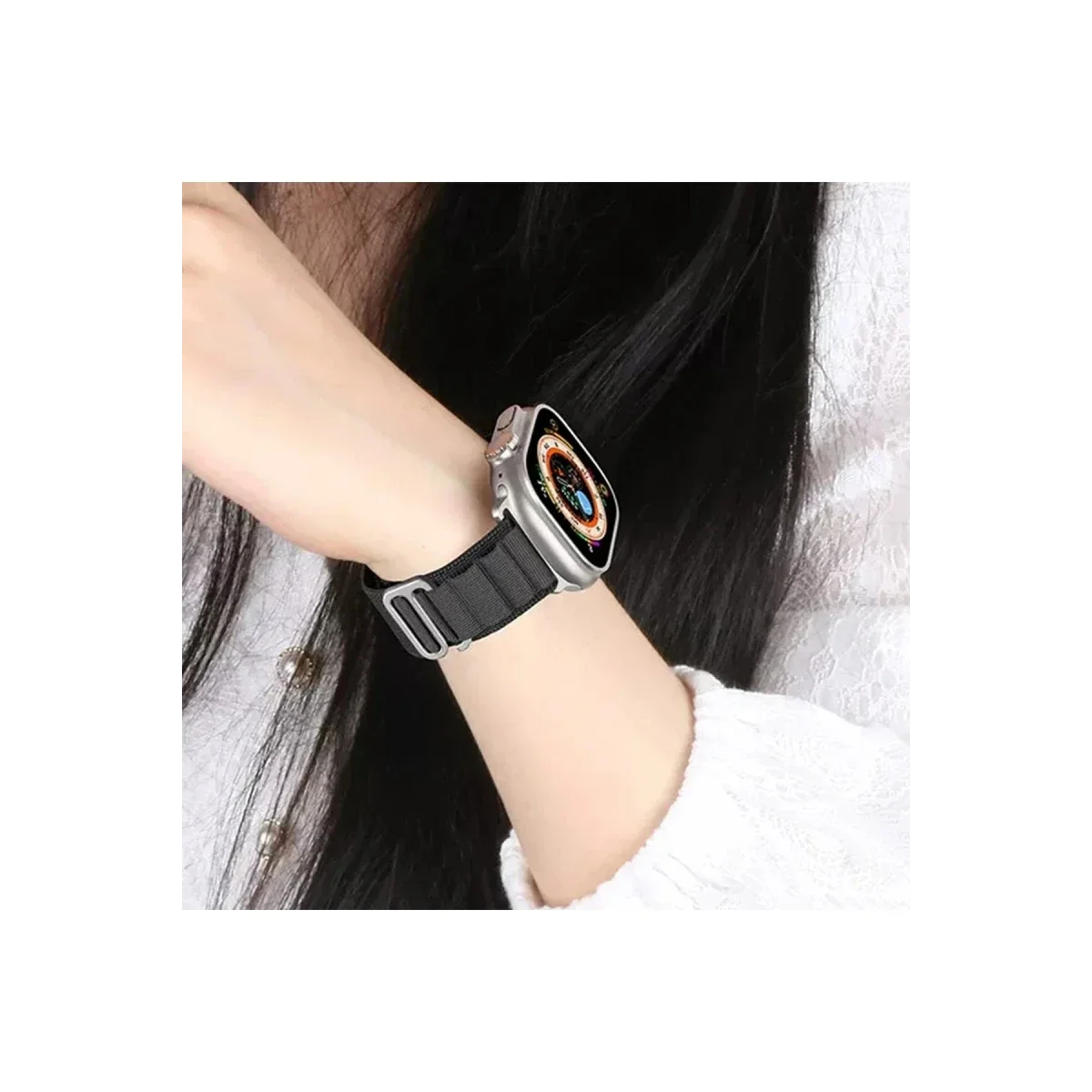 Apple Watch 38mm Mountain Kordon - Lacivert görsel 2