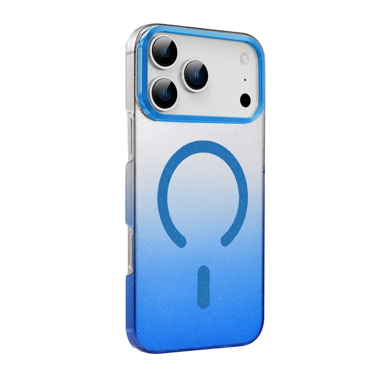 Apple iPhone 17 Pro Glossy Magsafe Kapak - Mavi görsel 3