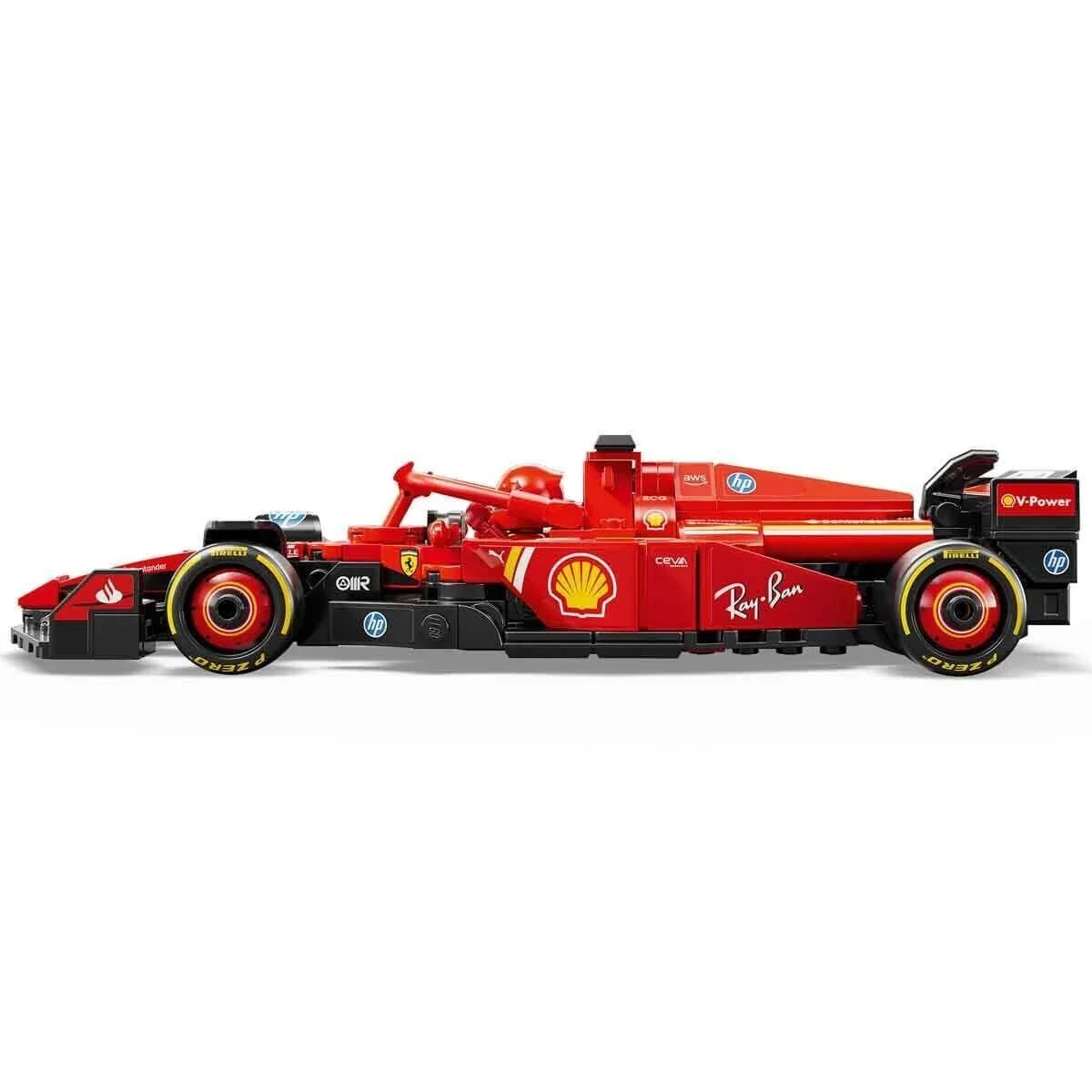 77242 Lego Speed Champ.Ferrari SF-24 F1 Yarış Arabası 275 parça +10 yaş görsel 3