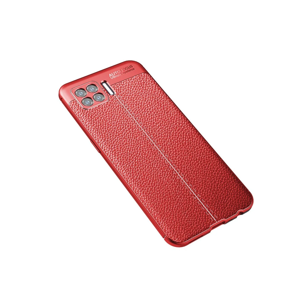 Oppo A73 Kılıf Auto Focus Kapak - Kırmızı görsel 2