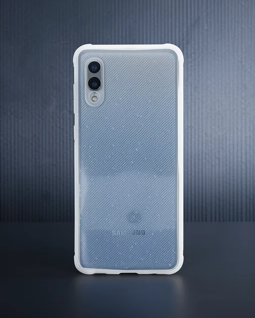 Samsung Galaxy A02 Kılıf Miami Şeffaf Silikon - Şeffaf