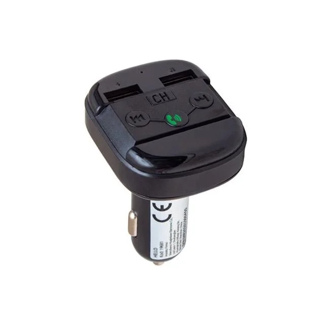 Hello HL-19681 X12 Handsfree Çift USB/SD/Bluetooth 12-24 Volt Fm Transtter görsel 3