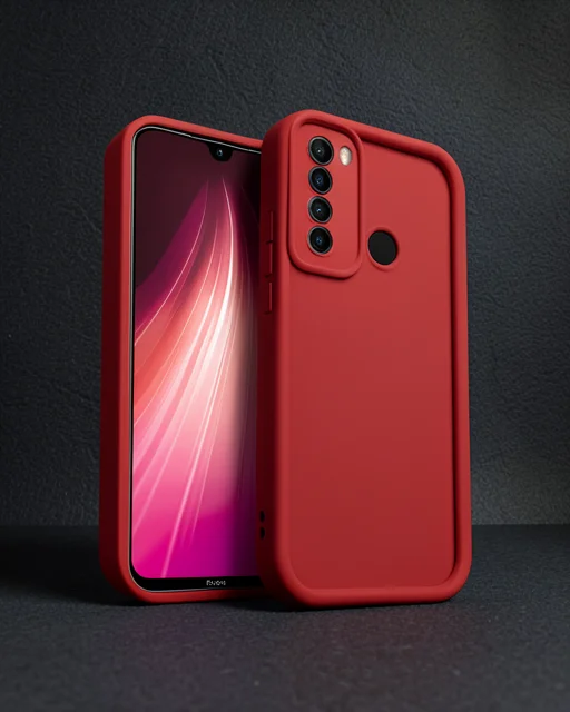 Xiaomi Redmi Note 8 Kılıf Viera Silikon - Krem