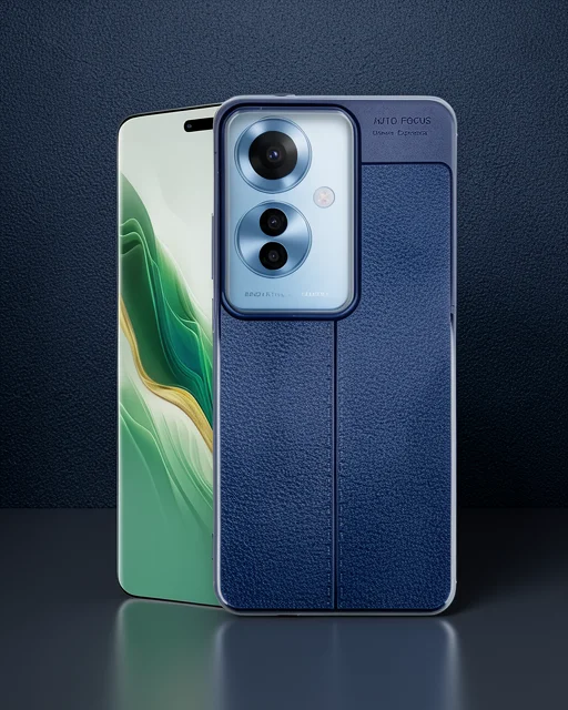 Oppo Reno 11f Kılıf Auto Focus Kapak - Lacivert