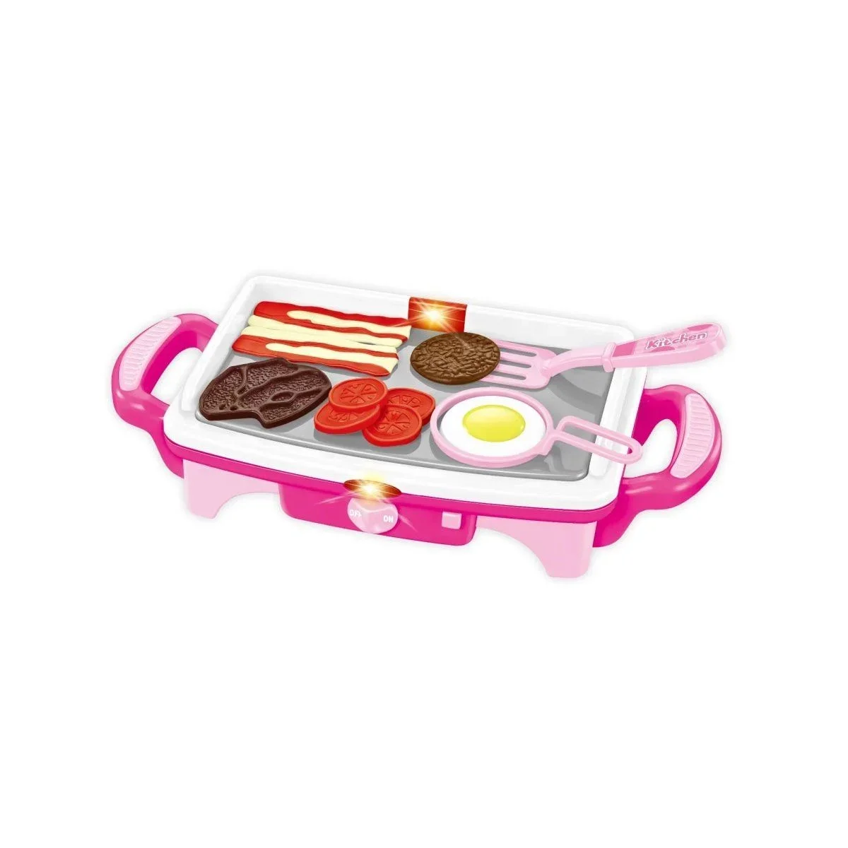 QF2908P-1-QF2908G-1 Işıklı Aksesuarlı Teppanyaki Izgara -Vardem Oyuncak görsel 2