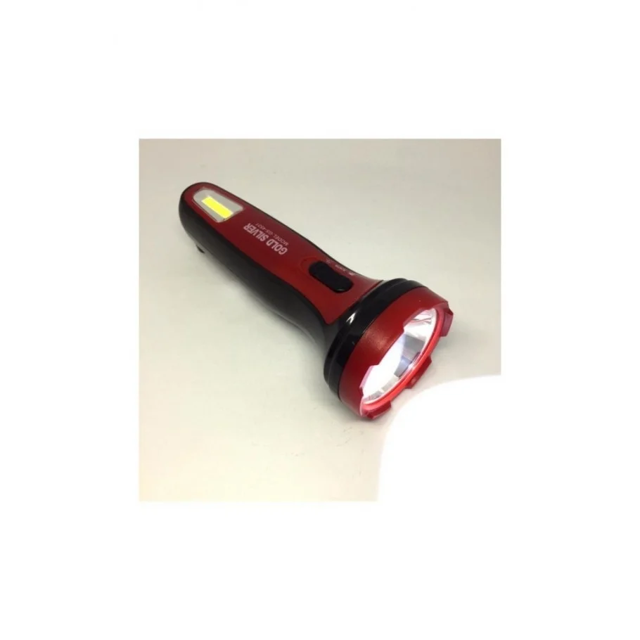 GS-4531 3 Watt+1 Watt Cob Led Şarjlı El Feneri görsel 3