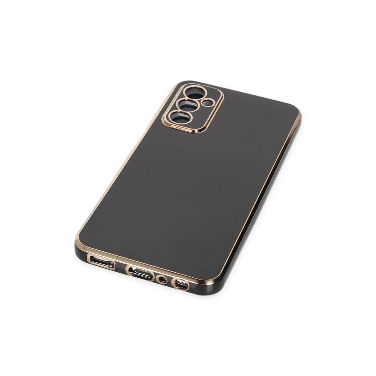 Samsung Galaxy M23 Kılıf Volet Silikon - Siyah görsel 5