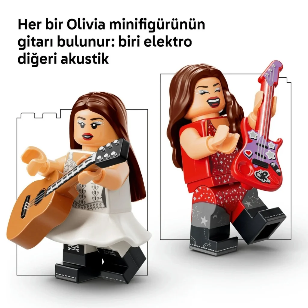 Editions Olivia Rodrigo’nun İki Renkli Gitarı 43031 görsel 3