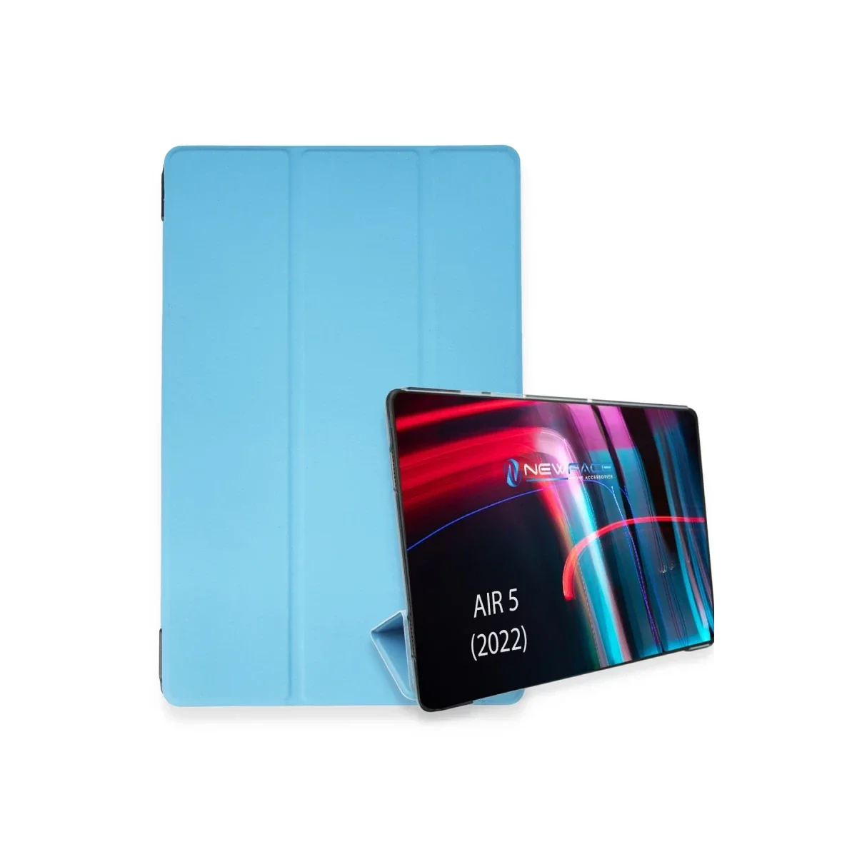 Apple iPad Air 5 (2022) Kılıf Tablet Smart Kılıf - Açık Mavi