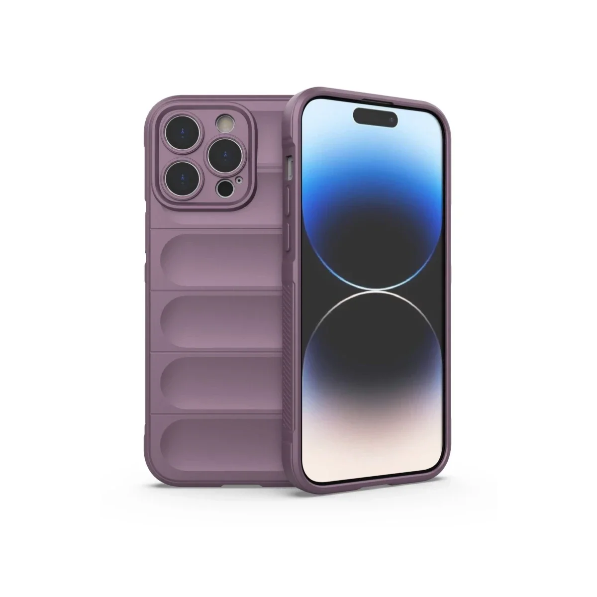 Apple iPhone 14 Pro Kılıf Optimum Silikon - Mor