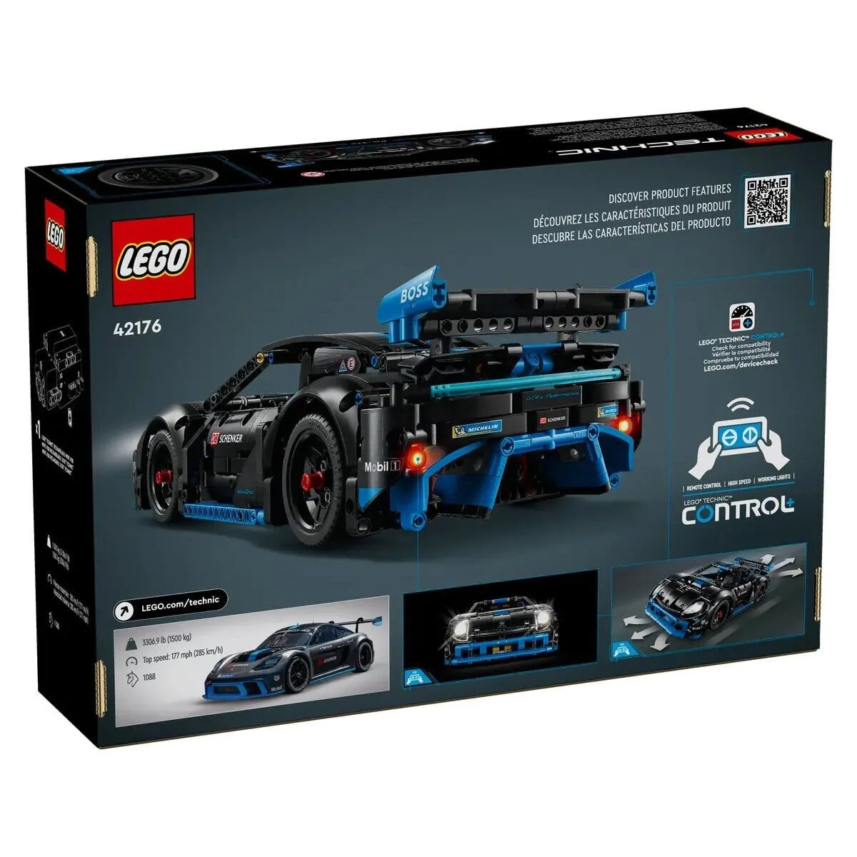 42176 Lego Technic Porsche GT4 e-Performance Yarış Arabası 834 parça +10 yaş görsel 7