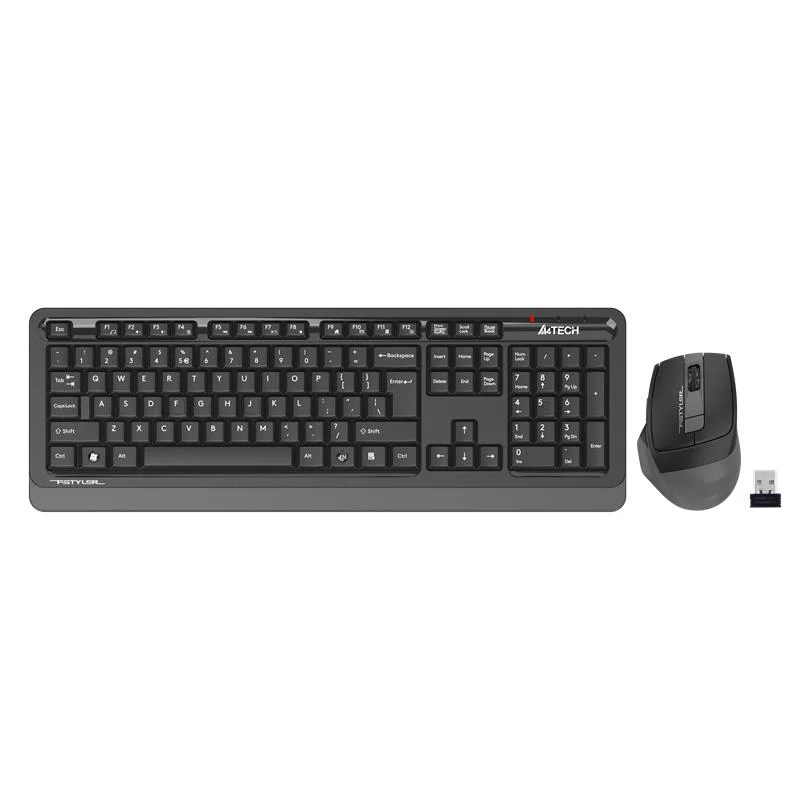 FG1035 Gri Q Mm 2.4G Kablosuz Klavye Mouse Set görsel 2