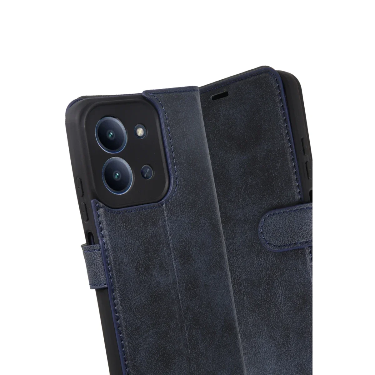 Xiaomi Redmi 15C 4G Trend S Plus Kapaklı Kılıf - Lacivert görsel 3