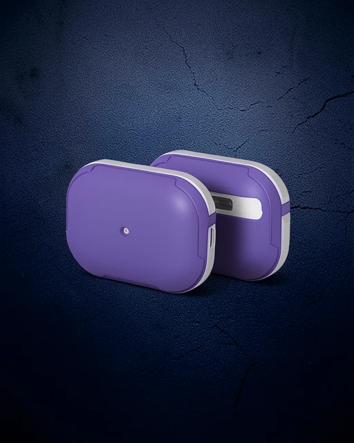 Apple Airpods Pro 2 (2.nesil) Mo-a8 Armor Kılıf - Gümüş