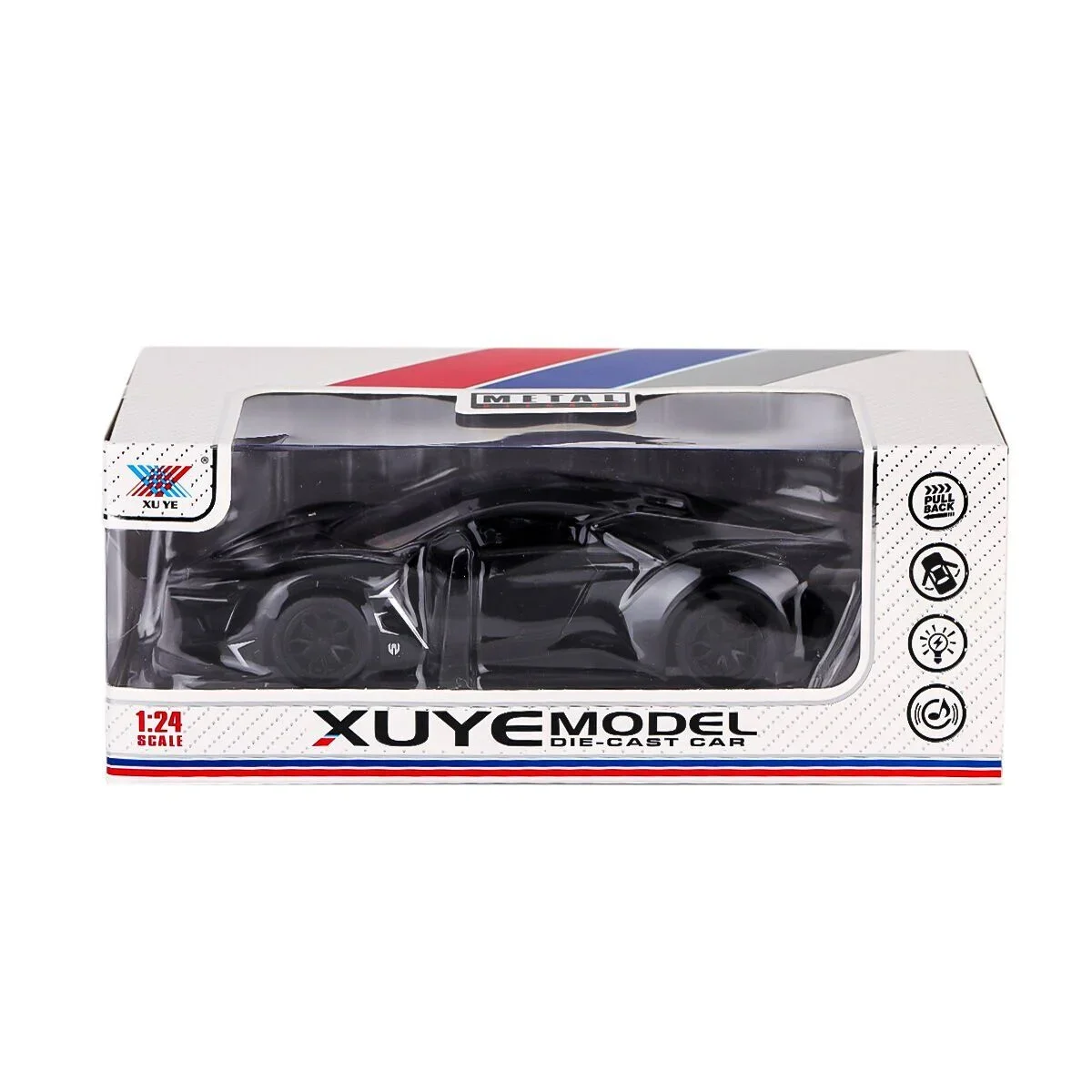 K240A11 Metal Çek Bırak Işıklı ve Müzikli Araba -Canem Oyuncak görsel 3