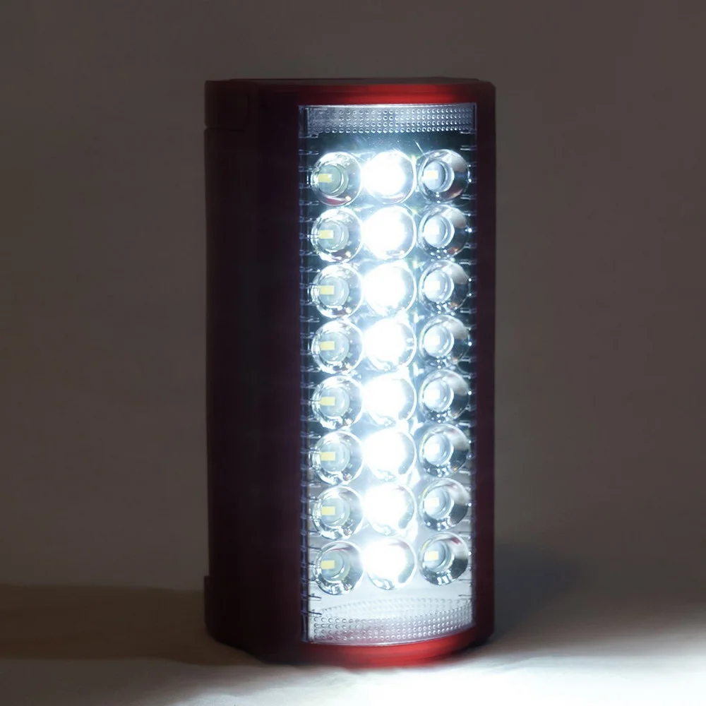 24 LED’li 80 Saat Aydınlatma Süreli Powerbank Özellikli Şarjlı Akülü Işıldak görsel 4