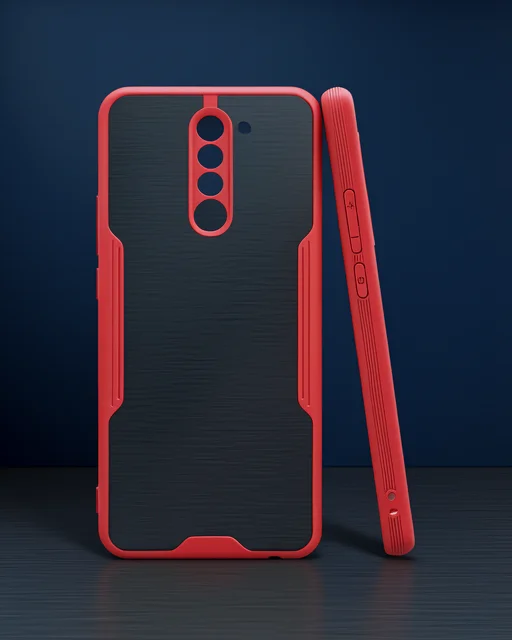 Xiaomi Redmi Note 8 Pro Kılıf Platin Silikon - Pembe
