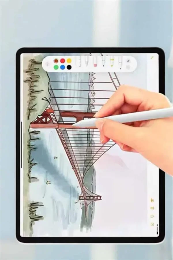 Tablet Kale iOS Android Windows Uyumlu Yedek Uçlu Universal Çizim Kale görsel 4