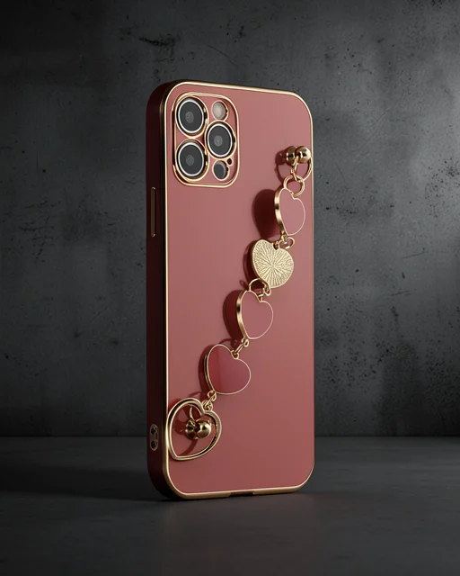 Apple İphone 12 Pro Kılıf Esila Silikon - Kırmızı