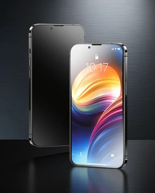 Apple İphone 15 Pro Max 3d Antistatik Mat Seramik Nano Ekran Koruyucu