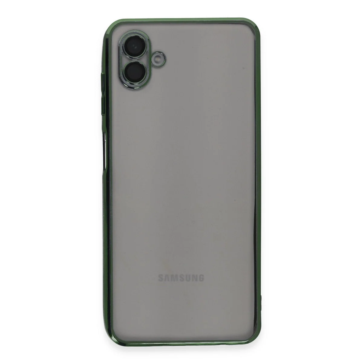 Samsung Galaxy A04 Kılıf Razer Lensli Silikon - Yeşil görsel 2