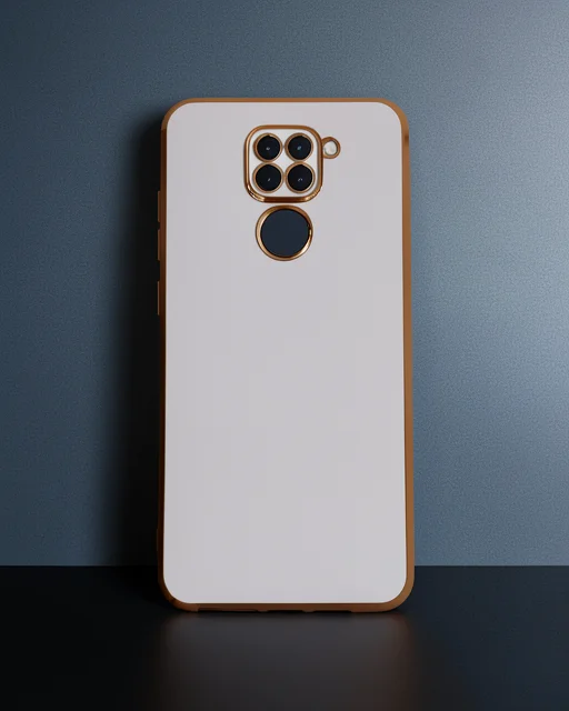 Xiaomi Redmi Note 9 Kılıf Volet Silikon - Beyaz
