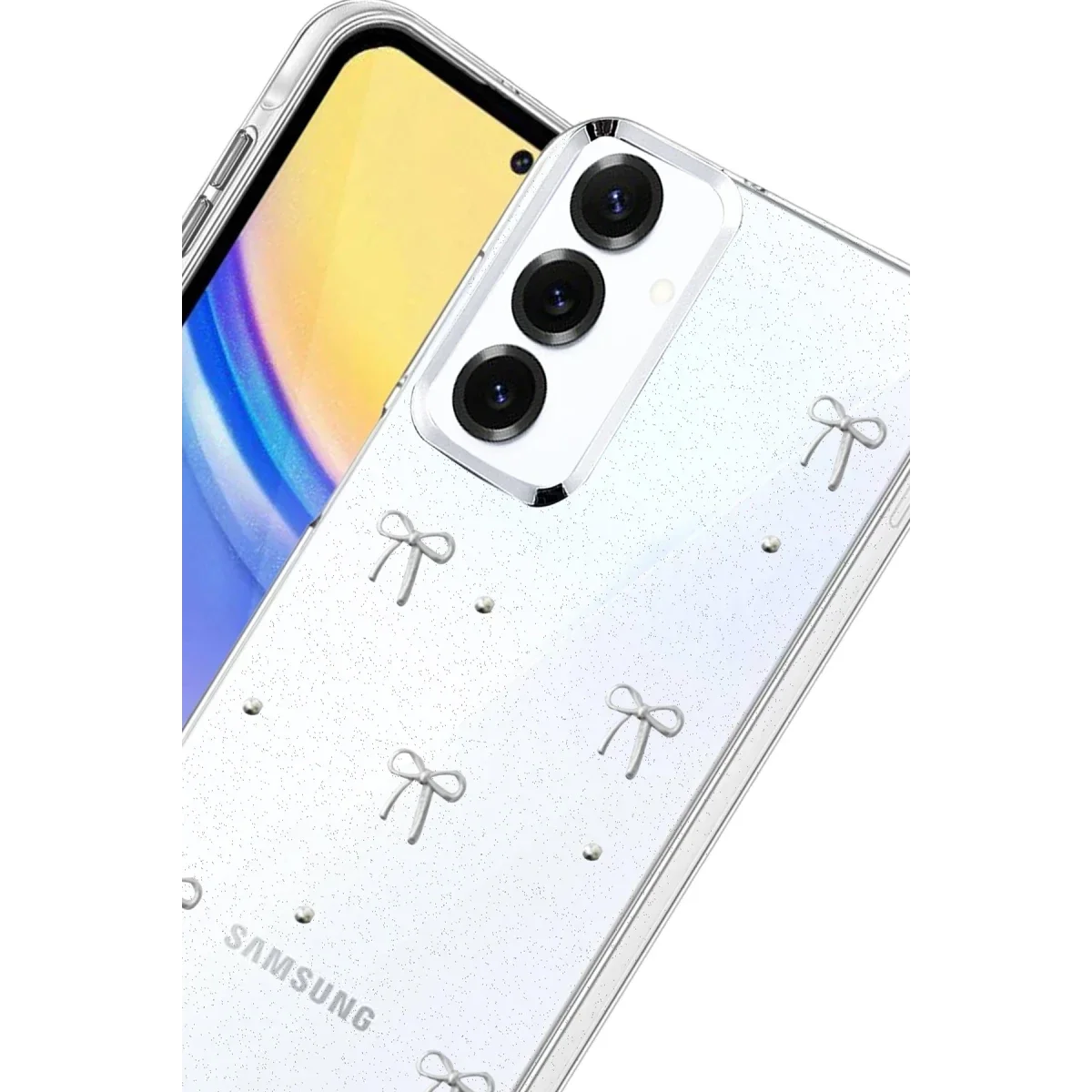 Samsung Galaxy A16 5G Fiyonk Desenli Kapak - Desen 5 görsel 3