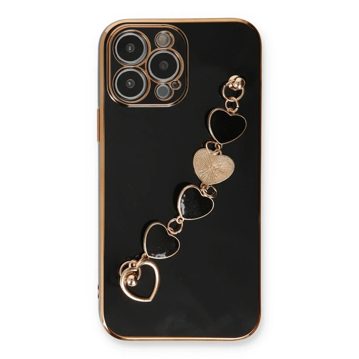 Apple iPhone 13 Pro Max Kılıf Esila Silikon - Siyah görsel 2