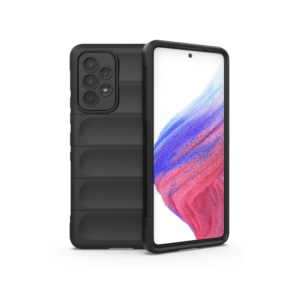 Samsung Galaxy A53 5G Kılıf Optimum Silikon - Siyah