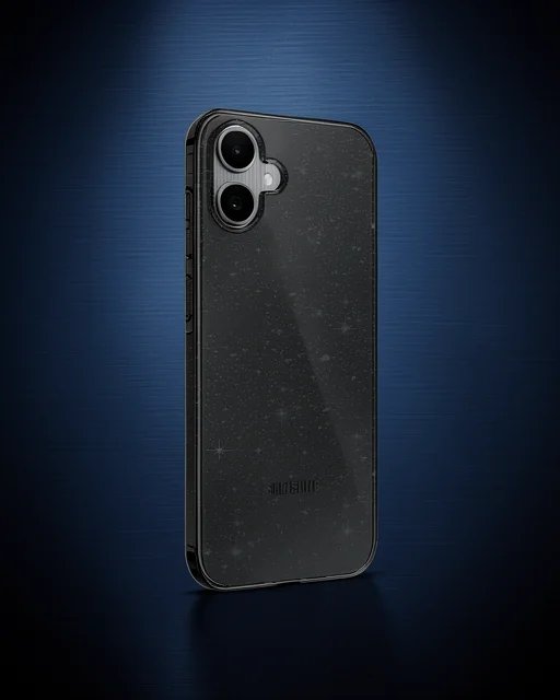 Samsung Galaxy A05 Kılıf Glow Kapak - Siyah