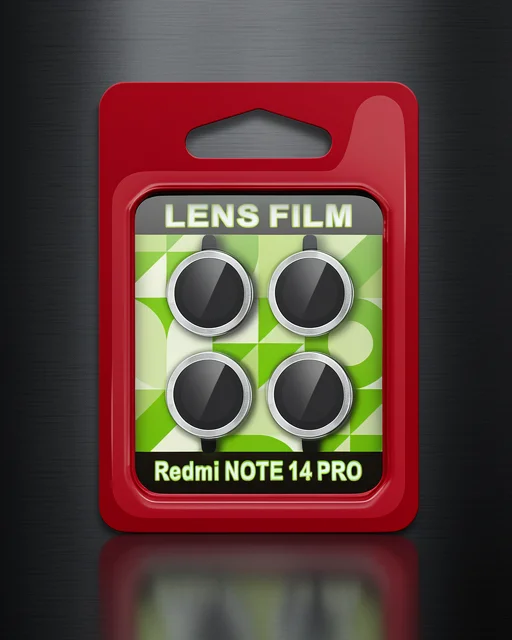 Xiaomi Redmi Note 14 Pro 5g Raze Metal Kamera Lens - Gümüş