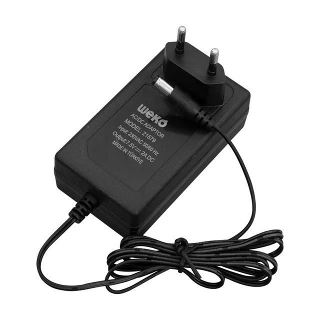 Weko 7.5 Volt - 2 Amper 5.5*2.5 Uçlu Yerli Üretim Priz Tipi Adaptör görsel 3