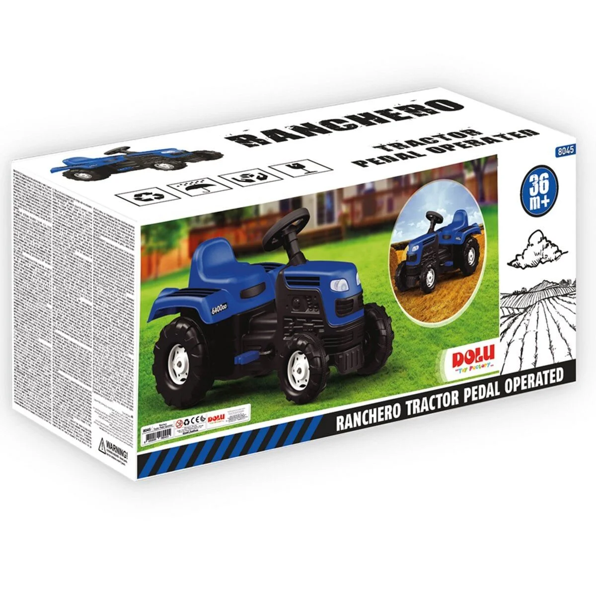 8045 Ranchero Pedallı Traktör (40782 İhr) görsel 2
