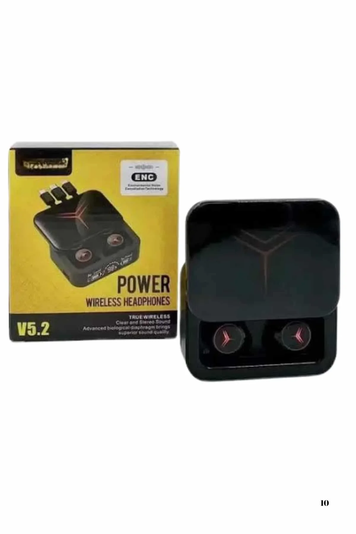 Kablosuz Şarj Göstergeli Powerbank Özellikli Bluetooth Kulaklık Çağrı Cevaplayabilen Yeni Nesil görsel 5