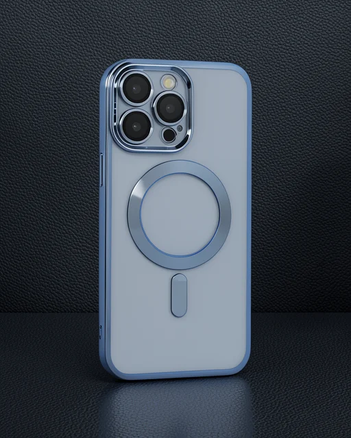 Apple İphone 14 Pro Max Kılıf Kross Magneticsafe Kapak - Sierra Blue