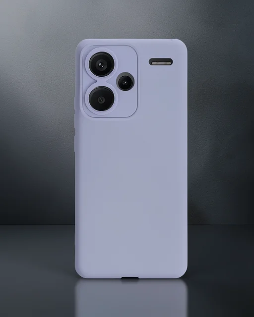Xiaomi Redmi Note 13 Pro Plus Kılıf Nano İçi Kadife Silikon - Lila