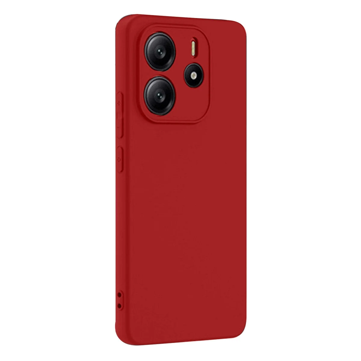 Xiaomi Redmi Note 14 4g Kılıf First Silikon - Kırmızı görsel 3