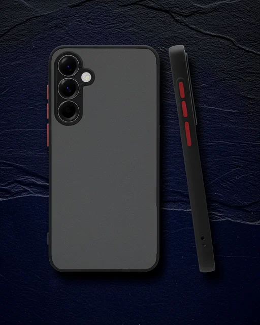 Samsung Galaxy A56 Kılıf Montreal Silikon Kapak - Siyah