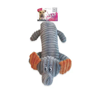Bobby Peluş Fil Köpek Oyuncağı Gri 32x17x9 Cm