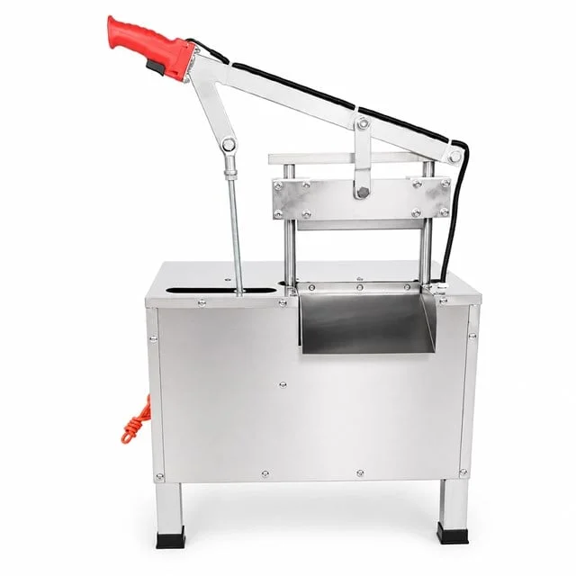 SN-30982 Otomatik Kek ve Et Kesme Makinesi Gıda Sınıfı Paslanmaz Çelik Endüstriyel Giyotin Dilimleyici görsel 4