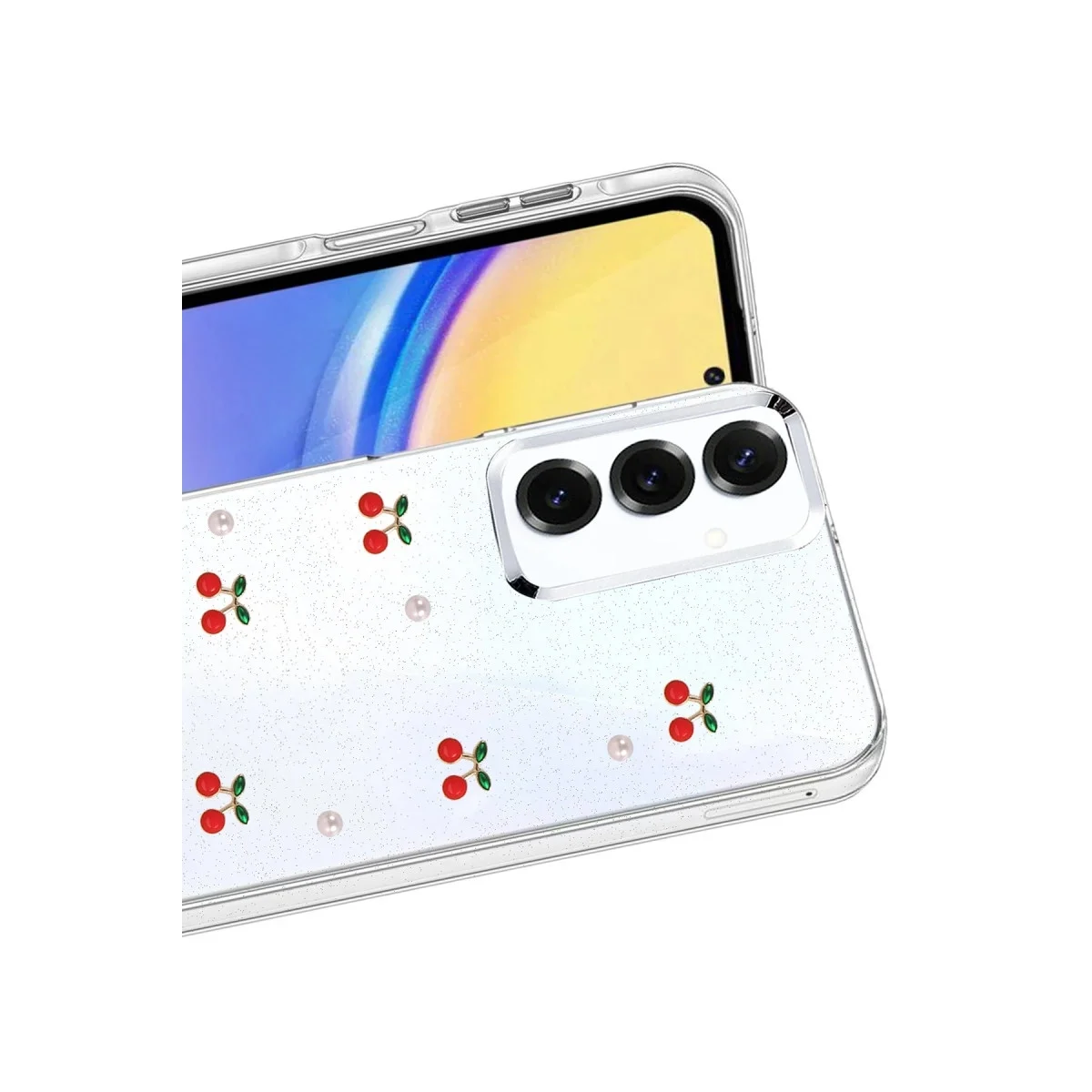 Samsung Galaxy A57 5g Fiyonk Desenli Kapak - Desen 9 görsel 2