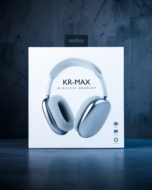 Kr Max Bt Kablosuz Kulaklık - Beyaz